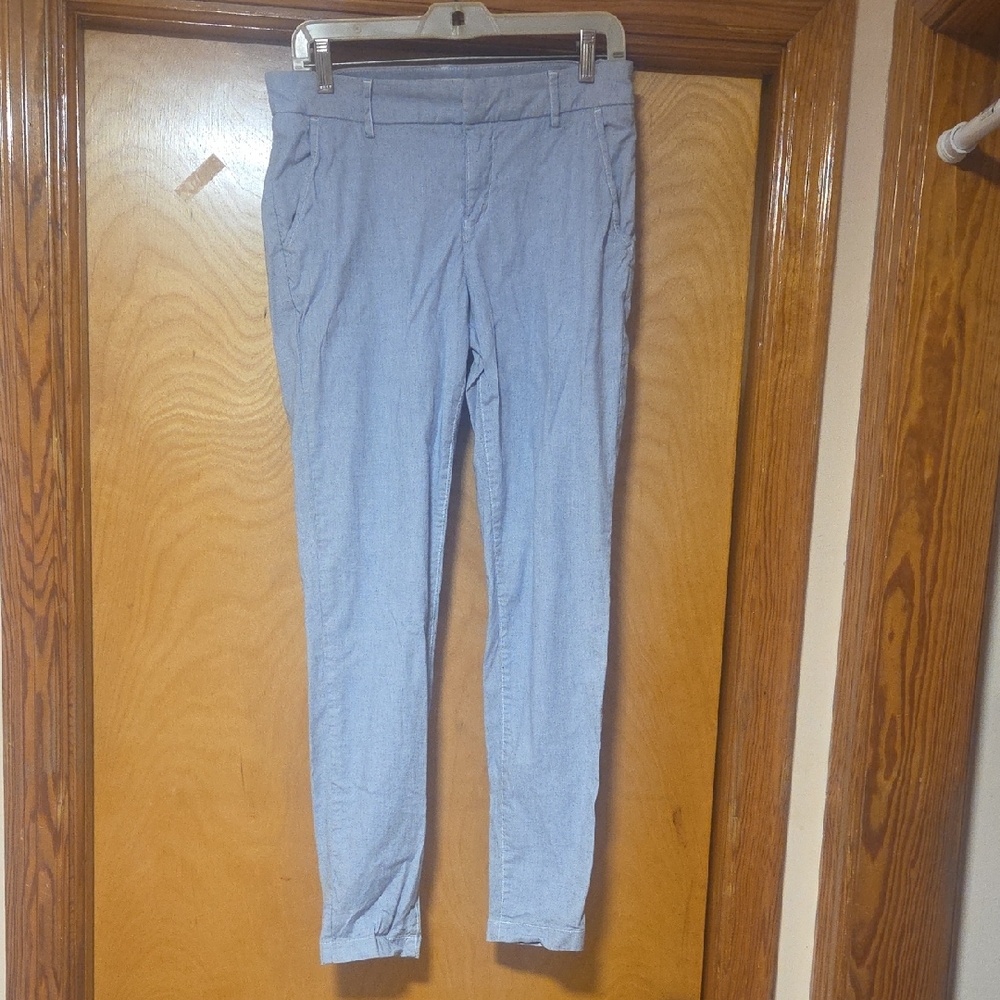H&M LOGG Blue Cotton Pants Size 8